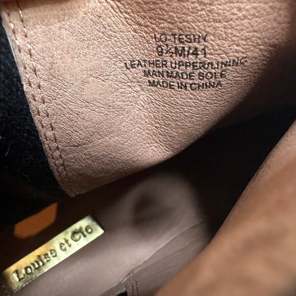 Louise et Cie Olive Green Chelsea Booties Size 9.5 - Picture 4 of 7